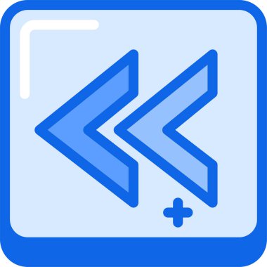 Ok. Web simgesi basit illüstrasyon