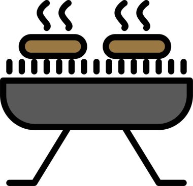 Barbekü ızgarası. Basit tasarım