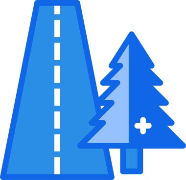 Bir ağacın vektör illüstrasyonu