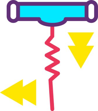 Sondaj. Web simgesi basit illüstrasyon