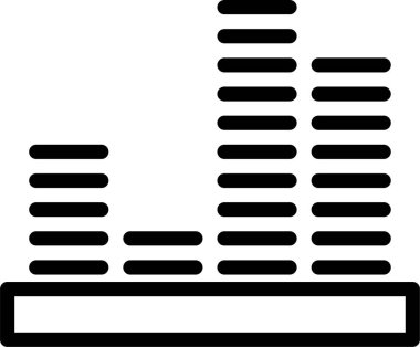 Müzik notası. Basit resimleme