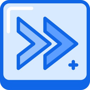 Ok. Web simgesi basit illüstrasyon