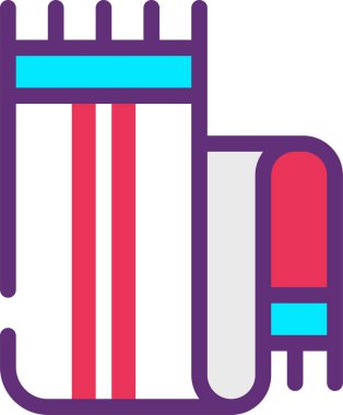 Bina. Web simgesi basit illüstrasyon