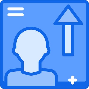 kullanıcı web simgesi, basit vektör illüstrasyonu 