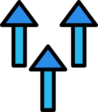 Ok. Web simgesi basit illüstrasyon