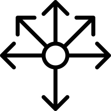 Oklar. Web simgesi basit tasarım