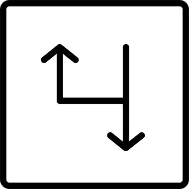 gönderme simgesi, vektör illüstrasyonu