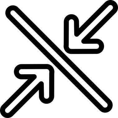 satır okları web simgesi, basit vektör tasarımı