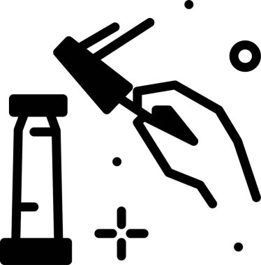 Su damlası. Basit resimleme