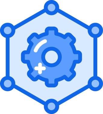 Çarklı. Web simgesi basit illüstrasyon