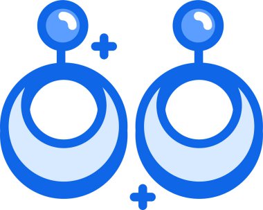 Bir kadın cinsiyet sembolünün vektör illüstrasyonu