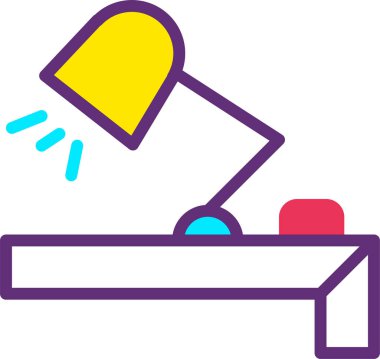 Masa. Web simgesi basit tasarım