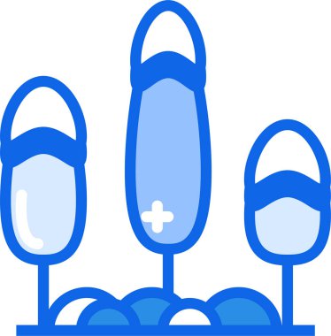 Modern simgenin vektör illüstrasyonu