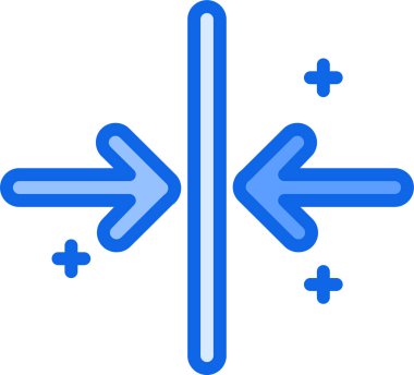 satır okları web simgesi, basit vektör tasarımı