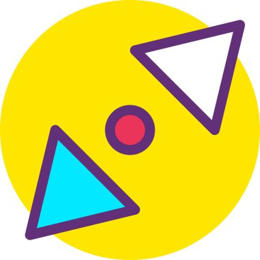 top ok vektör çizimi seo modern simge