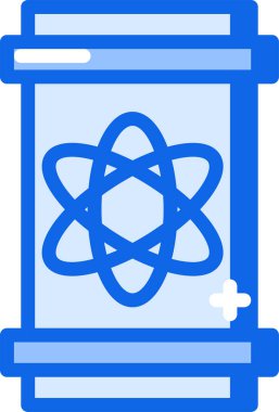 tehlike web simgesi, basit vektör illüstrasyonu