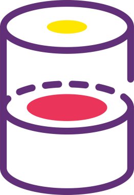 Yemek. Web simgesi basit tasarım