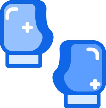 kutu eldiven web simgesi, basit vektör illüstrasyonu 