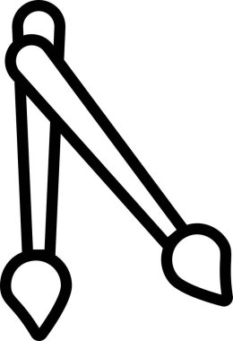 Yapıştırıcı. Web simgesi vektör illüstrasyonu