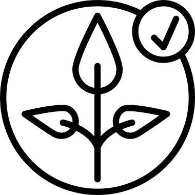 Yaprak. Web simgesi basit illüstrasyon