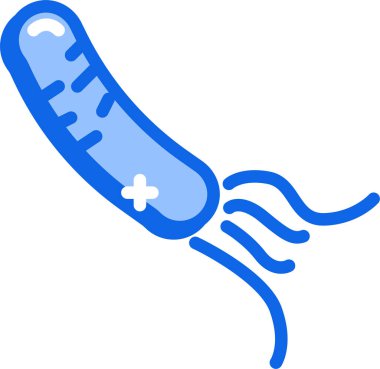 Virüs ya da hata web simgesi, basit vektör illüstrasyonu