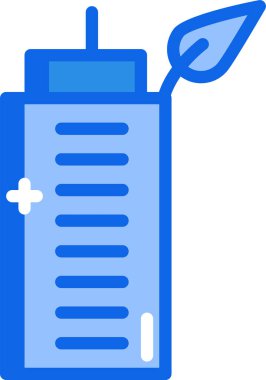  Bina. Web simgesi basit illüstrasyon