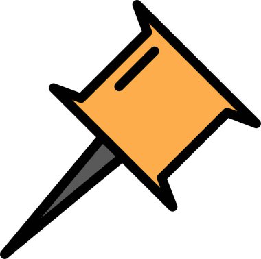 Roket. Web simgesi basit illüstrasyon