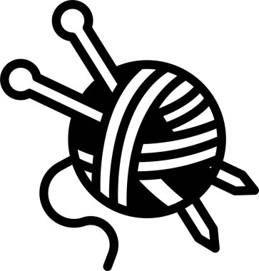 İplik. Web simgesi basit illüstrasyon