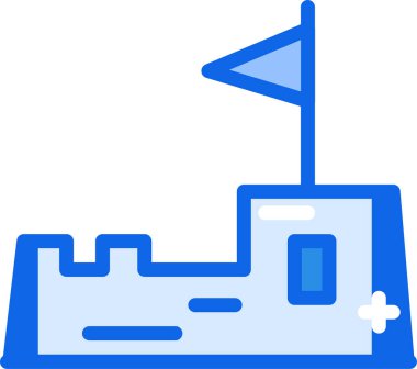 Gemi. Web simgesi basit illüstrasyon