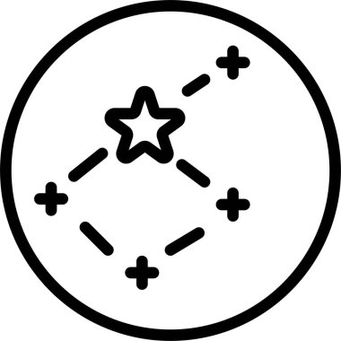 Yıldız. Web simgesi basit illüstrasyon