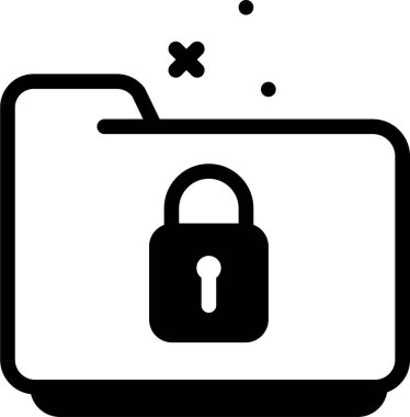 Beyaz arkaplanda izole edilmiş dizin simgesi ve vektör illüstrasyonu 