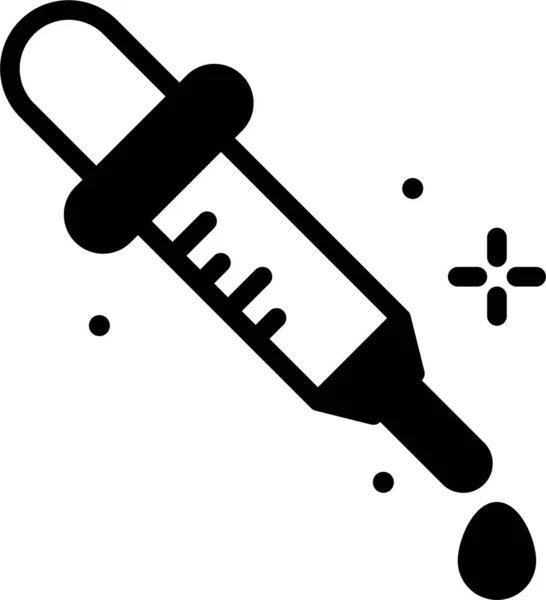 Ícone Biologia Química Ilustração Vetorial Isolada Fundo Branco —  Vetores de Stock