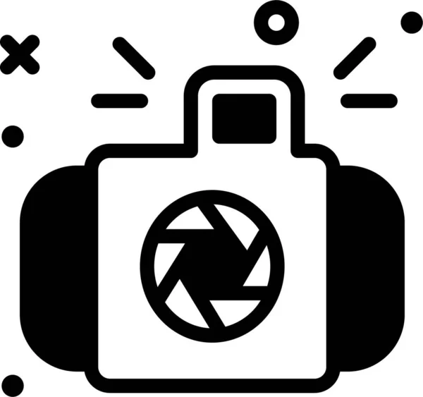 Camera Web Icon Simple Vector Illustration — Stock Vector