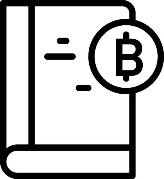 Bargeld Web Symbol Einfache Illustration — Stockvektor