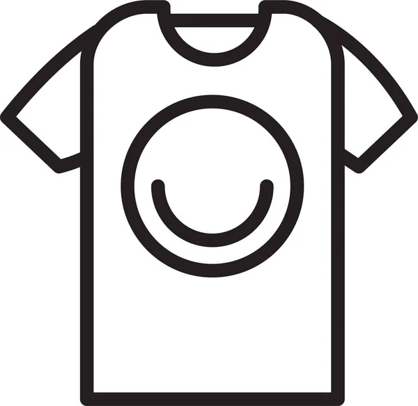 Ikona Koszuli Web Prosty Wektor Ilustracja — Wektor stockowy