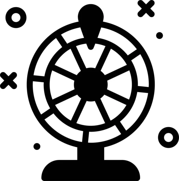 Spiel Web Symbol Einfache Vektor Illustration — Stockvektor