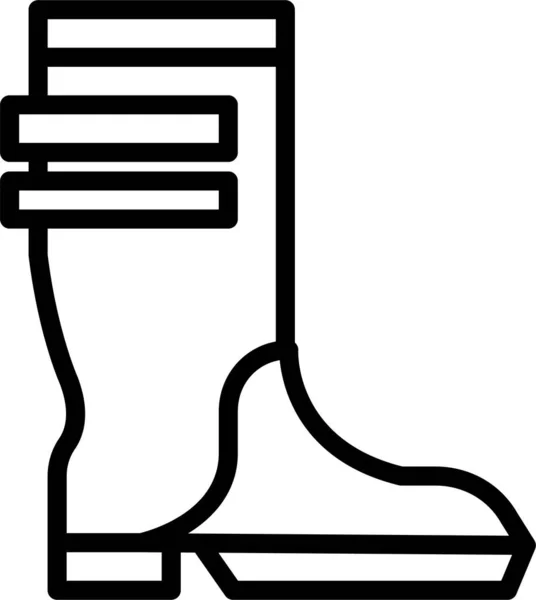 Boot Web Symbol Einfache Illustration — Stockvektor