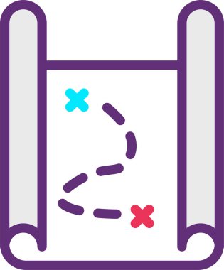 Bir oyun simgesinin vektör illüstrasyonu