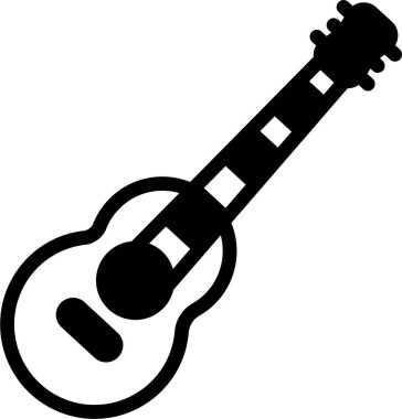 Müzik. Web simgesi basit illüstrasyon 