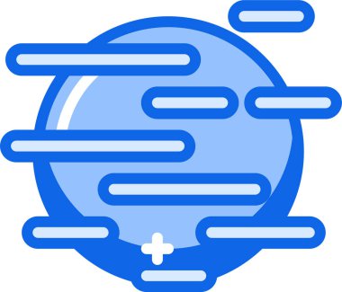 Seo ve teknoloji simgesinin vektör illüstrasyonu