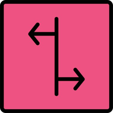 Çıkış. Web simgesi basit illüstrasyon