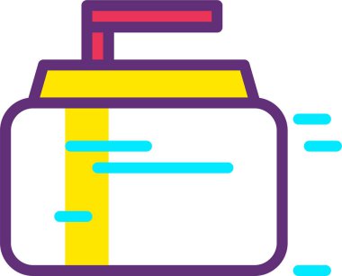 ağırlık web simgesi, basit vektör illüstrasyonu