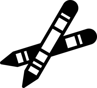 eğitim web simgesi, basit vektör illüstrasyonu 