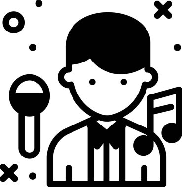 Avatar simgesi, vektör illüstrasyonu