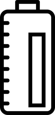 pil ağ simgesi, basit illüstrasyon