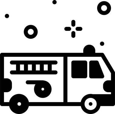 - Araba. Web simgesi basit illüstrasyon