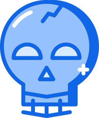 Yüz maskesi. Web simgesi