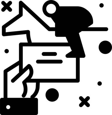 Oyun. Web simgesi vektör illüstrasyonu