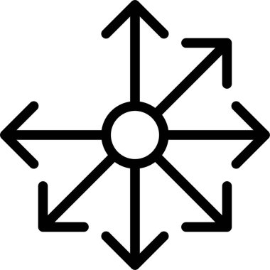 Oklar. Web simgesi basit illüstrasyon