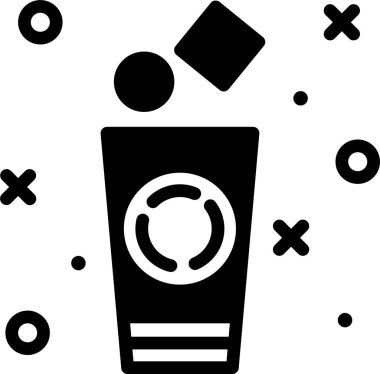 Parfüm. Web simgesi basit illüstrasyon